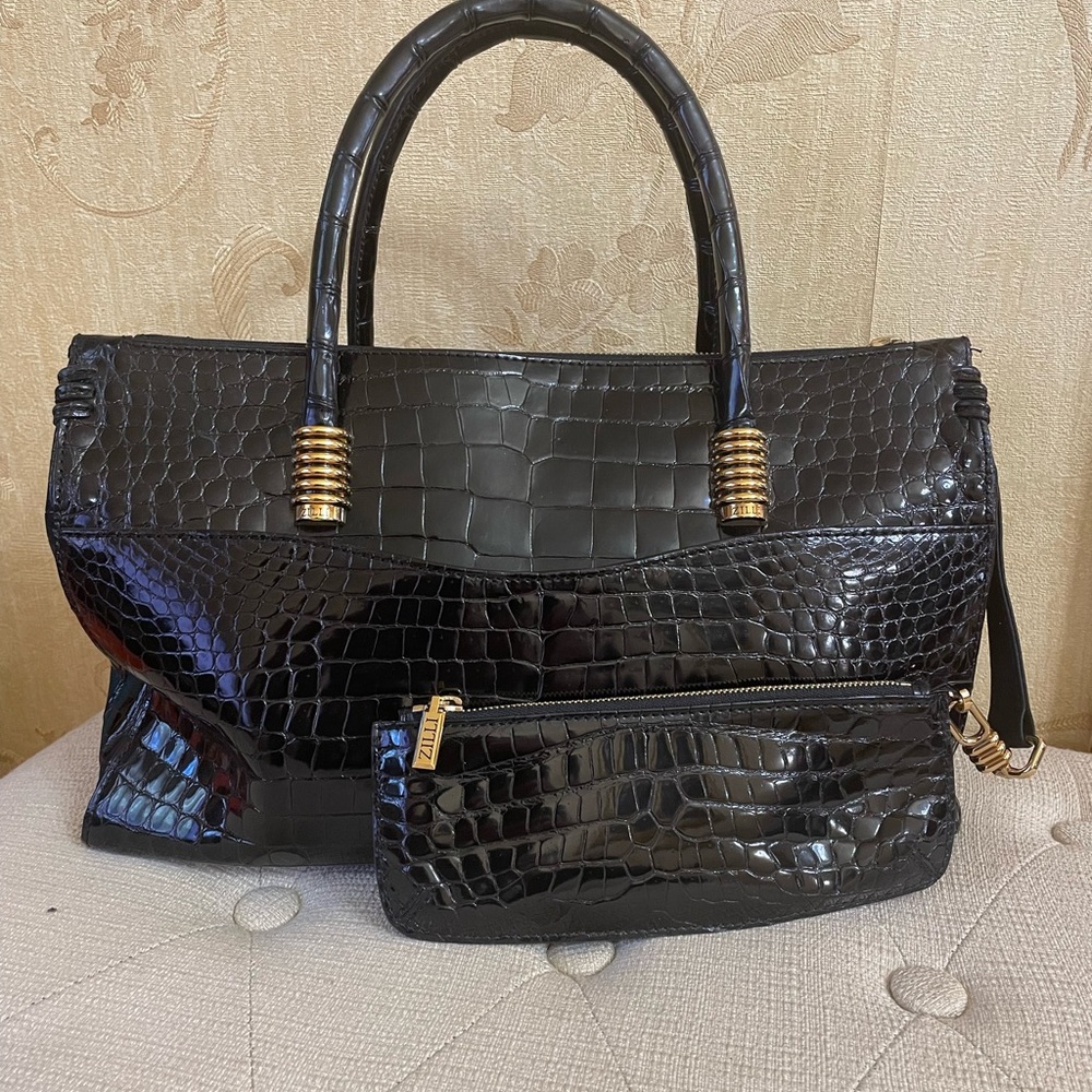 Zilli Grande Maroquinerie Crocodile bag - Picture 3 of 4